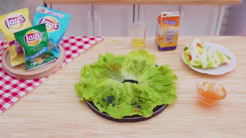 DIY 🍳 How To Cook Miniature Cheese Ball 🧀 Let's Cook With " Mini Yummy " In Cute Miniature Kitchen