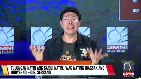 Tulungan natin ang sarili natin, 'wag nating ibagsak ang gobyerno —Dir. Serrano