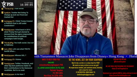 2021-11-29 15:00 EST - The Common Sense Show: with Derek & PATRIOTski