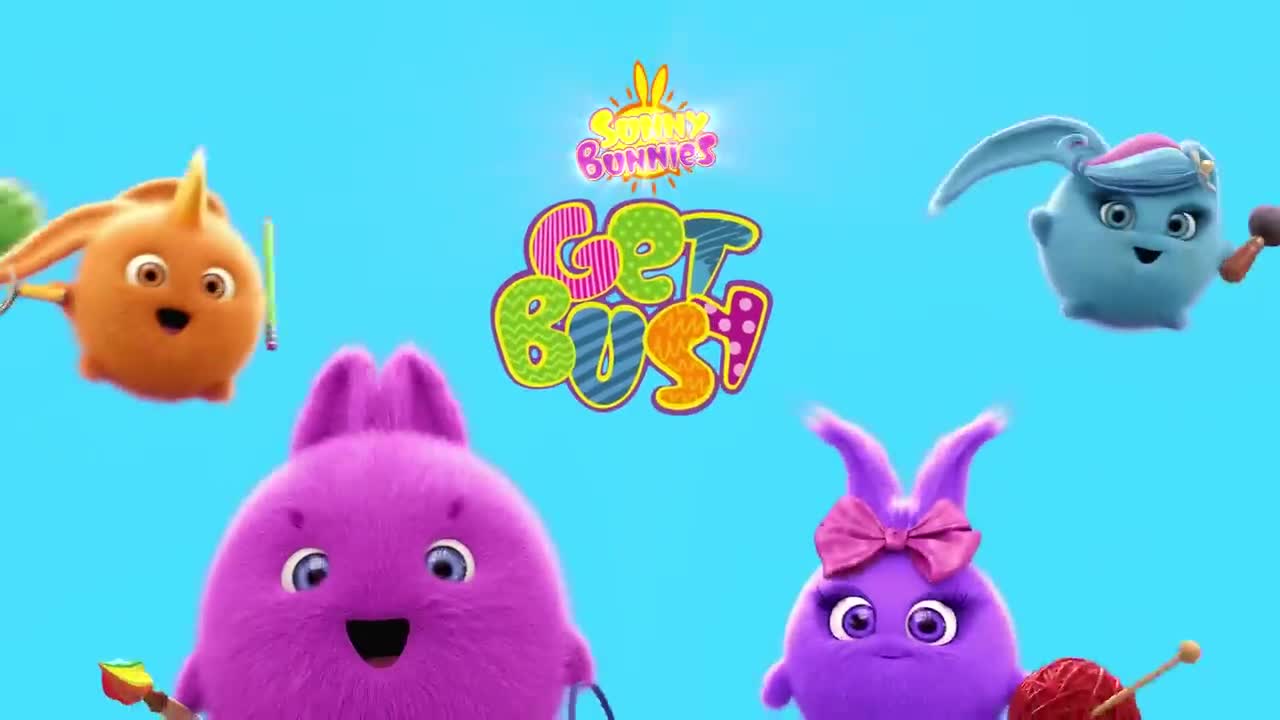 SUNNY BUNNIES - Finger Puppets - GET BUSY COMPILATION - Cartoons for Children_p1