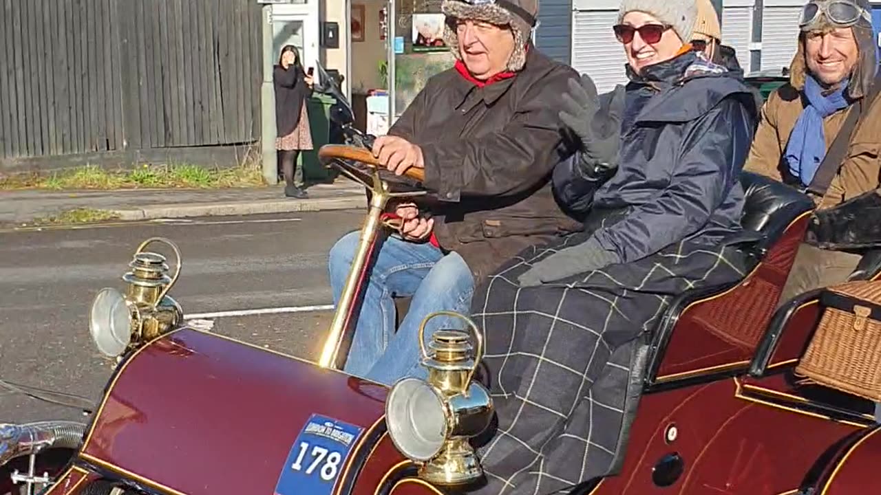 London to Brighton Veteran Car Run 05.11.2023. Vid042 #veterancarrun