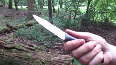 Adventurers Club 🧭 WORLD'S FIRST CERAMIC BUSHCRAFT - SURVIVAL KNIFE Test & Review