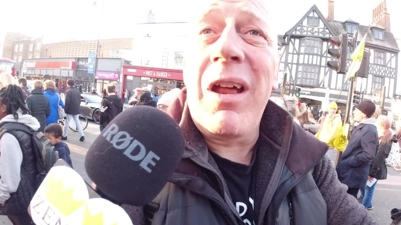 2 YEARS, FREEDOM PROTEST LONDON