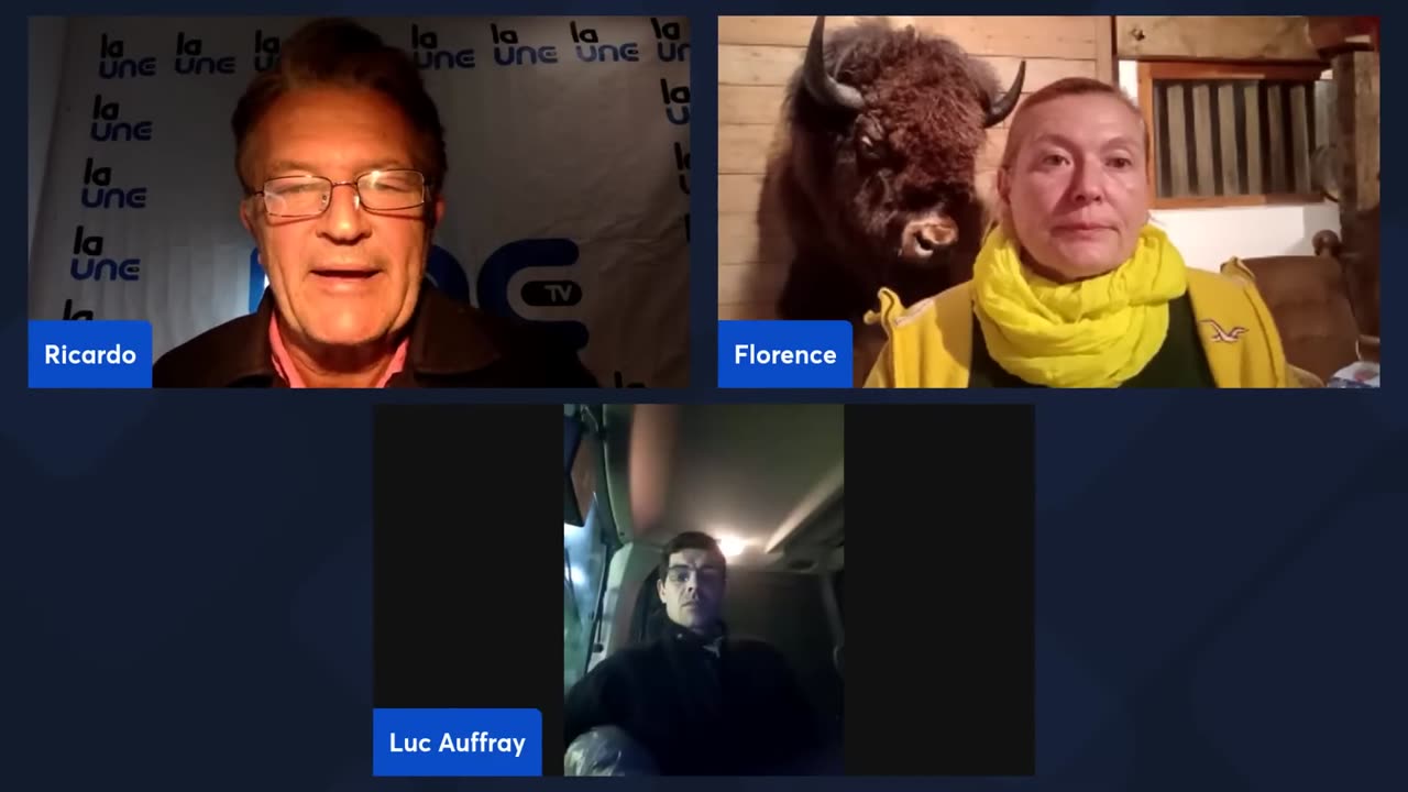 3 agriculteurs en colère sur le plateau de Richard Boutry