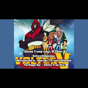 [Donald Trump sings/AI Cover] Voltes V Opening