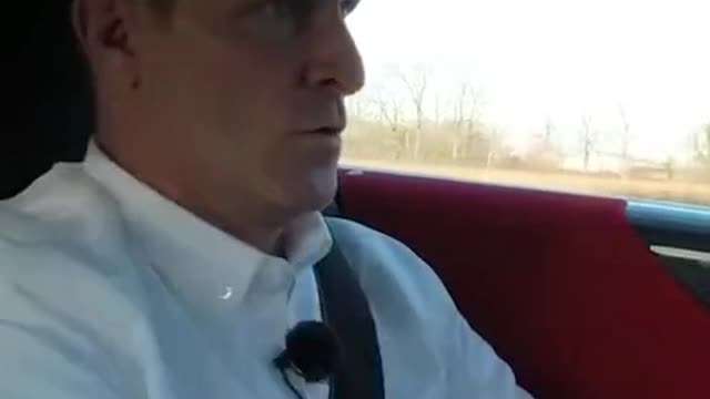 The fast driver of the car