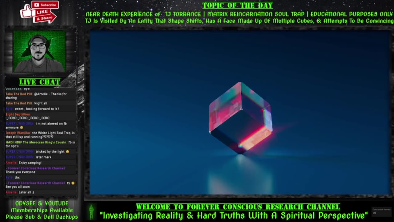 NDE | Shape Shifting CUBE FACED Blob Entity Trying To Convince | Matrix Reincarnation Soul Trap