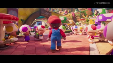 The Super Mario Bros. Mushroom Kingdom Movie Clip _ The Game Awards 2022