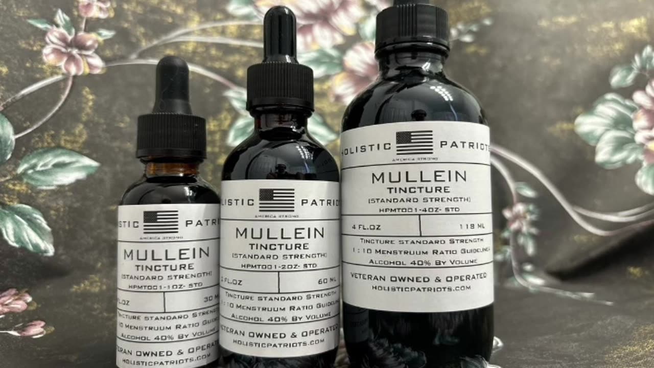 Tis the Season for Mullein Herbal Tinctures | HolisticPatriots.com