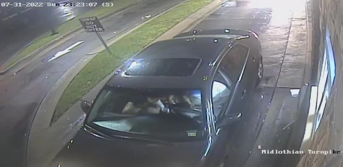 Virginia police seek suspect who fired weapon at drive-thru with children in car
