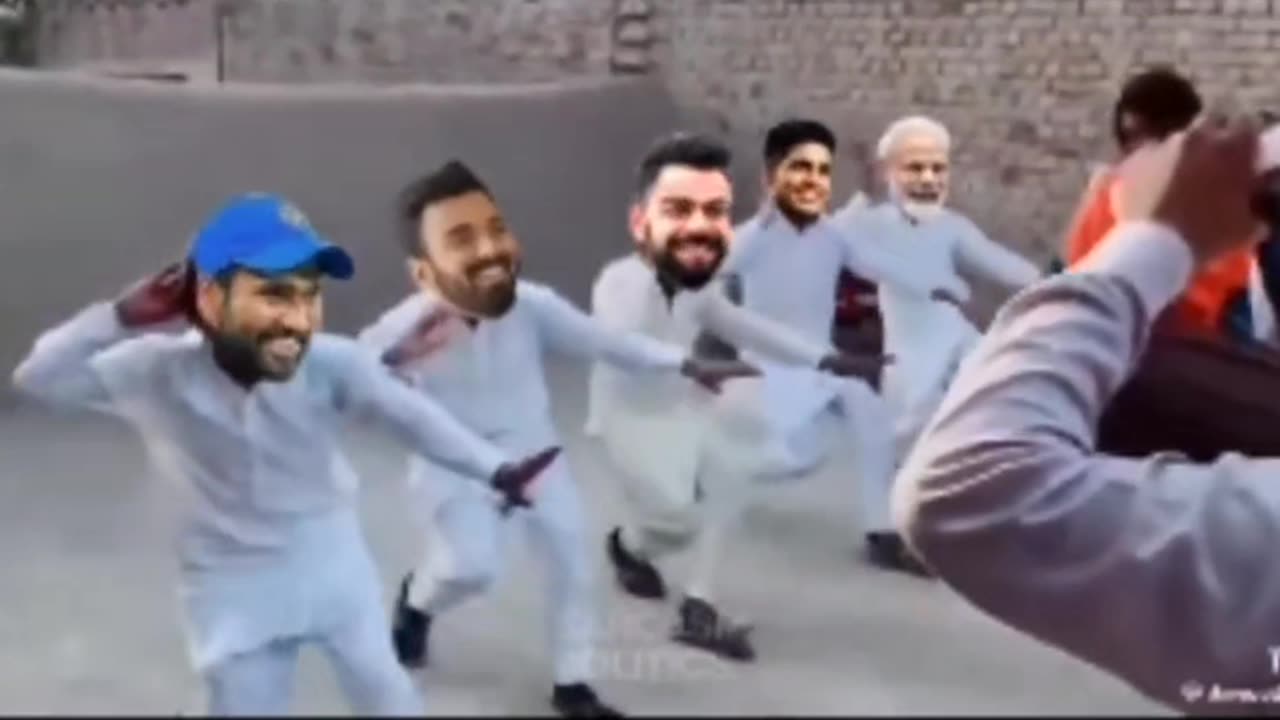 Indian cricket team celebrate Asian Cup whit prime minister Modi 😂