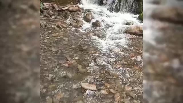 Natural Beautiful water flow