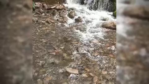 Natural Beautiful water flow