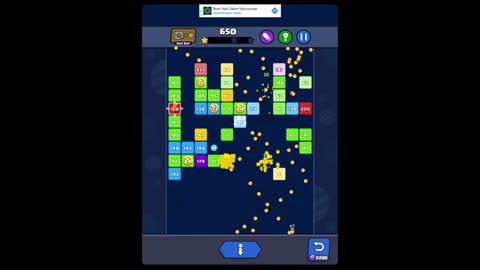 Bricks Ball Crusher Level 458 walkthrough