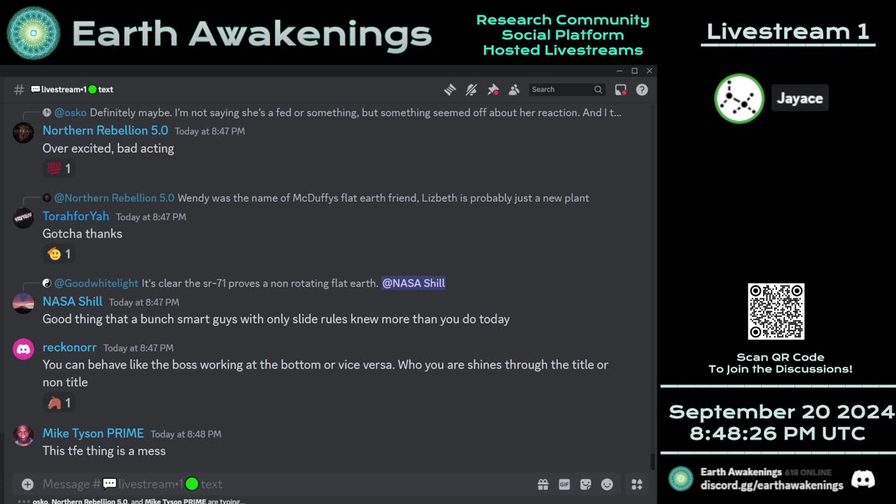 Earth Awakenings - Livestream 1 - #1877