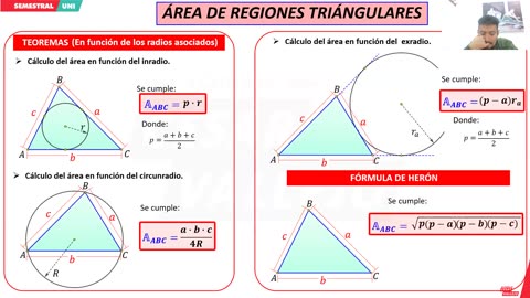 SEMESTRAL VALLEJO 2024 | Semana 13 | Trigonometría | Geometría