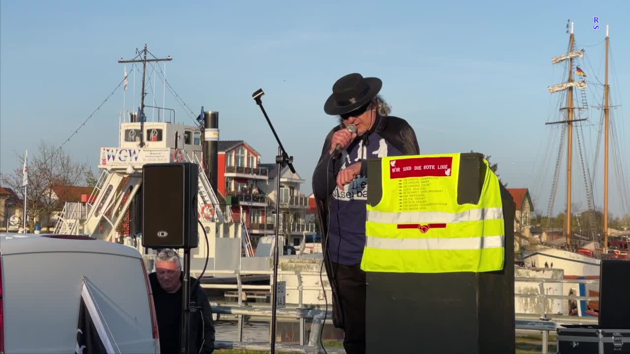 Wolgast: Rede von Steffan (ehm. Zorro) 03-05-2022