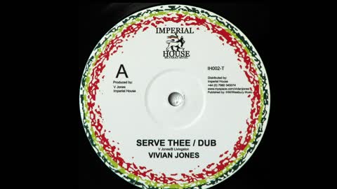 IMPERIAL HOUSE - IH002-T - Vivian Jones - Serve Thee - 10inch