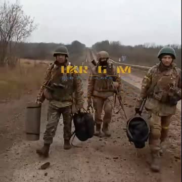 Ukrainian soldiers from the 24th brigade of the Armed Forces of Ukraine