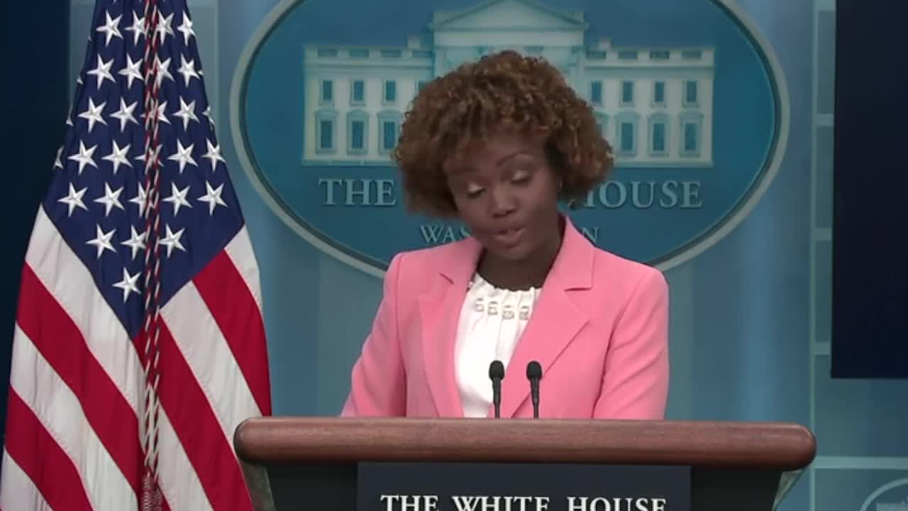 The White House Press Room Descends Into Chaos Over Biden's Walorski Comments