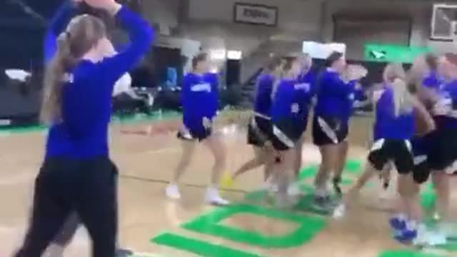 Amazing what these basketball girls did.