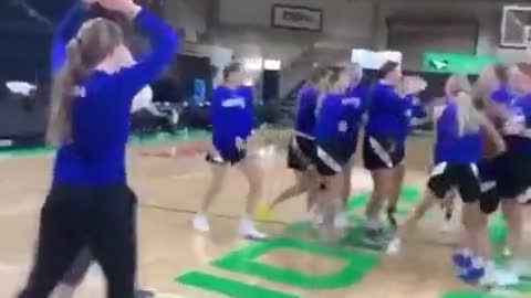Amazing what these basketball girls did.