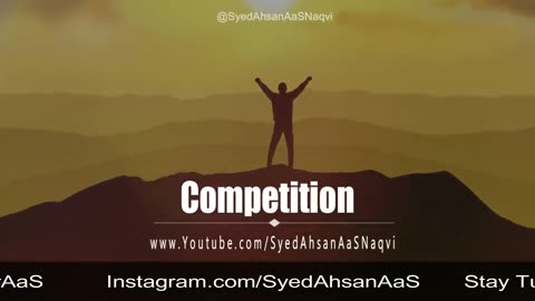 Dosron Se Muaqabla Karne Ki Kosish Me Hu Kon Si Galtiyan Karte Hain Competition Syed Ahsan AaS