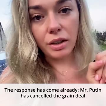 Now farmers can't export their goods, and so they sell it cheap, and our f**got oligarchs buy it