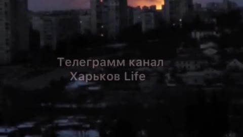 A series of powerful attacks on the objects of the Armed Forces of Ukraine in Kharkov