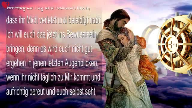 Tägliche Reue und Vergebung, Ungeduld & Sparkonto im Himmel ❤️ Liebesbrief von Jesus Christus