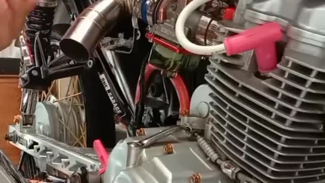 Motorcycle parts modification