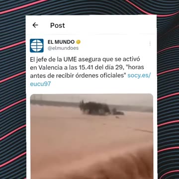 ¿Y porqué no avisaron a los Valencianos? preguntamos #DANA #Valencia