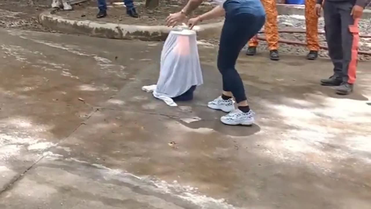 How to extinguish the fire in the cylinder!