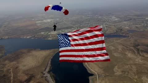 Skydiving Innovations Giant American Flag