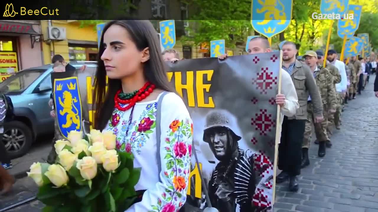 2022-11-01 Every year in Lviv, Ukrainians celebrate the creation of the Nazi Waffen SS