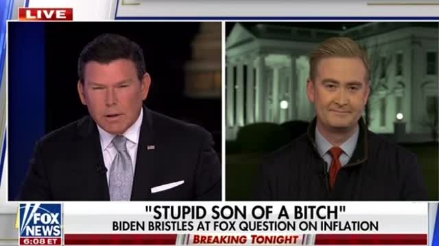 Peter Doocy Responds To Joe Biden's Hot Mic Moment