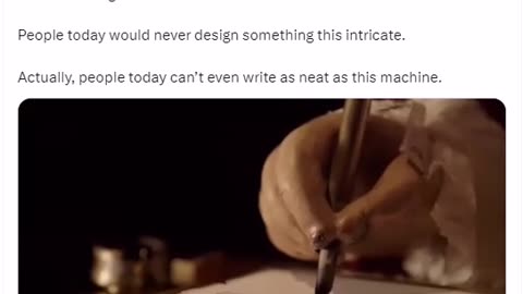 PEOPLE TODAY WOULD NEVER DESIGN SOMETHING THIS INTRICATE