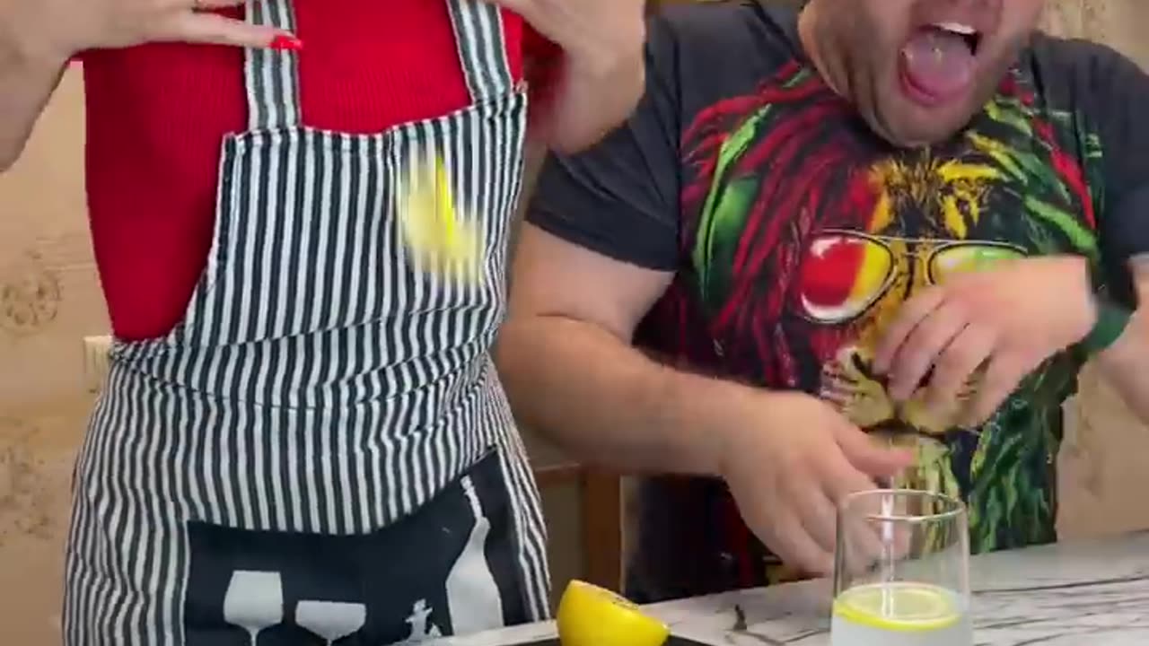Husband and wife pranks on how he endured!!!😱