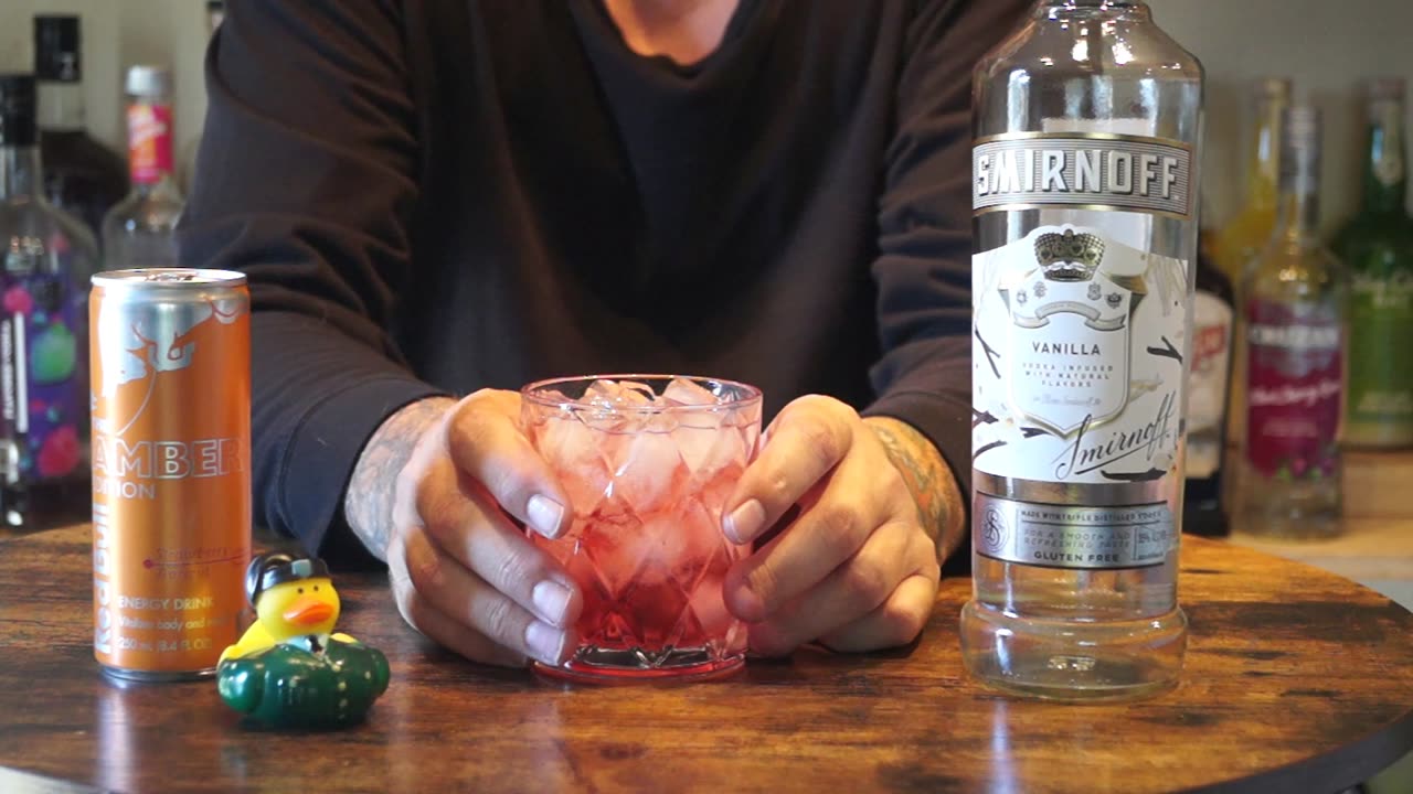 John LeBeau - Smirnoff Vanilla Vodka & Red Bull Strawberry Apricot Energy Drink