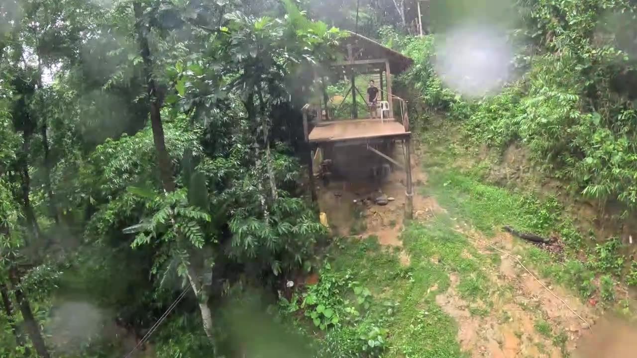 Ziplining through the Jungle