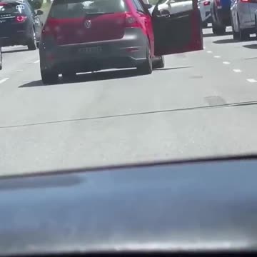 Dashcam Footage Captures Moment Of Instant Karma