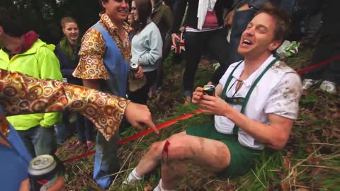 Gloucester Cheese Rolling 2012 OFFICIAL - World's Stupidest Competition