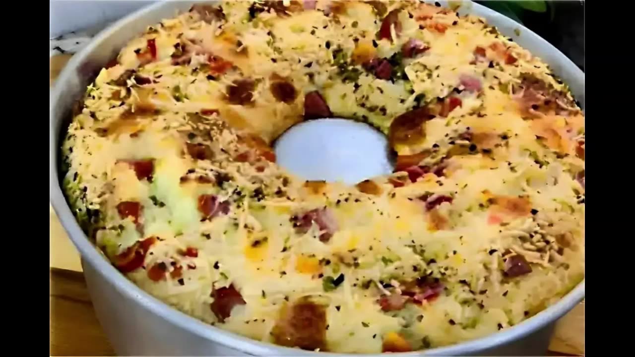 How to make savory rice cake with leftover rice