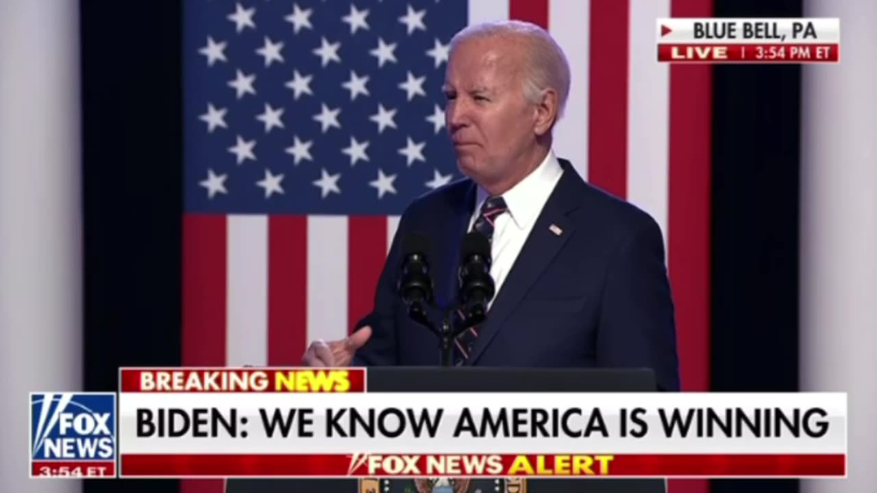 Full Usurper Biden Speech.