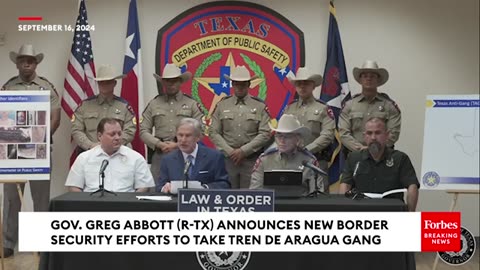 BREAKING Texas' Abbott Announces Major Border Security Change