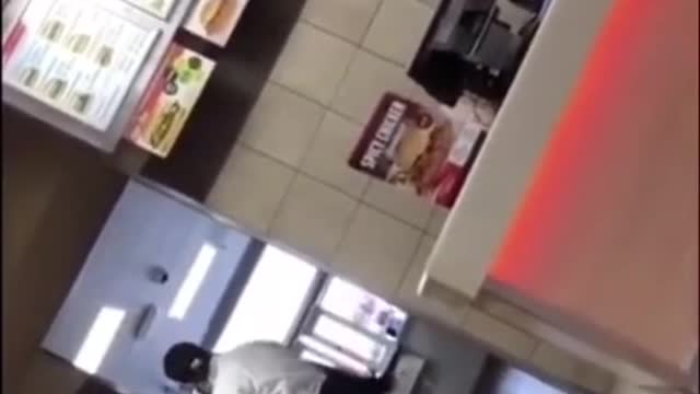 Karen explodes at fast food workers..wow!