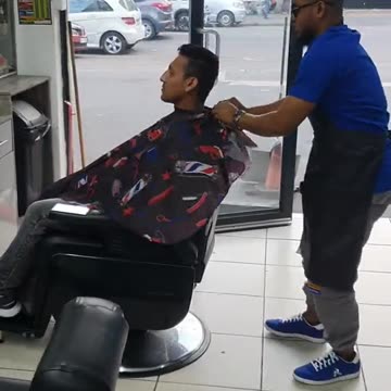 VISITING MY BARBER