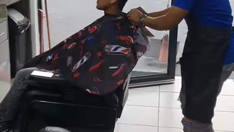 VISITING MY BARBER