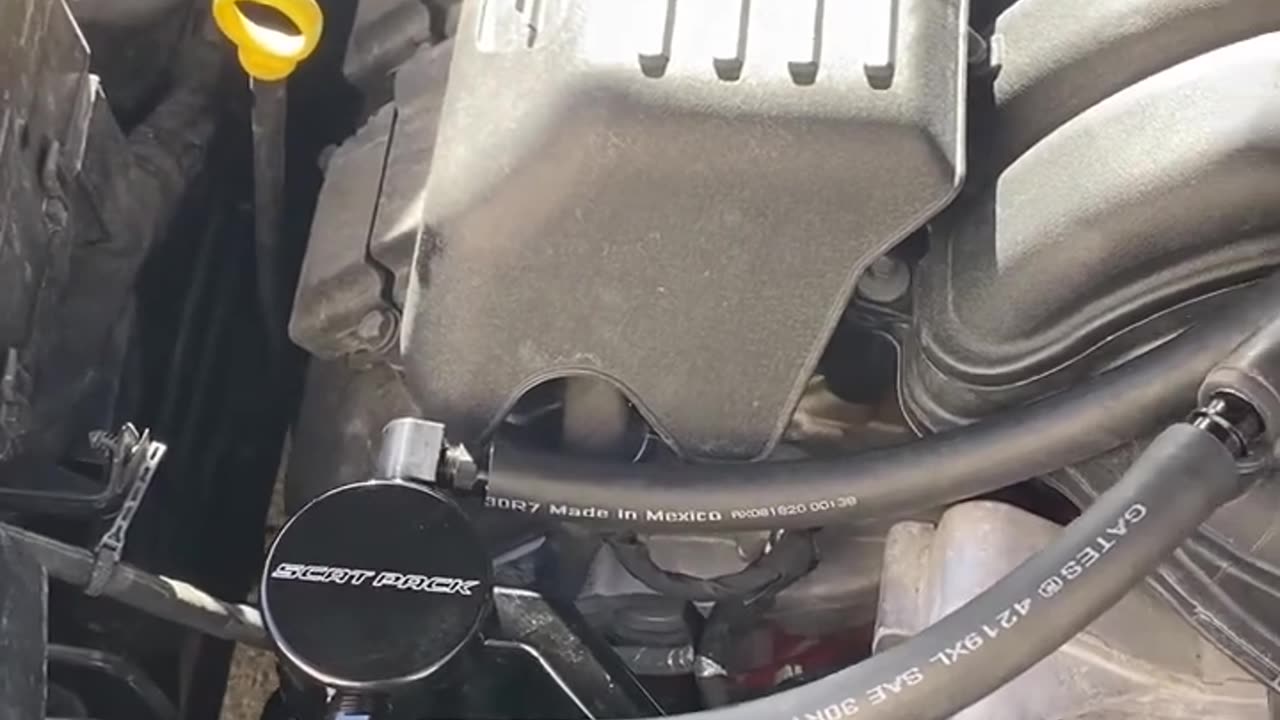 oil catch can on 2020 Dodge challenger