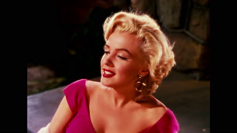 Niagara 1953 Marilyn Monroe Kiss me remastered 4k